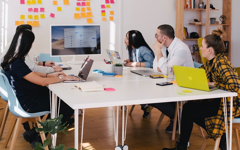 People working remotely from home in Canada